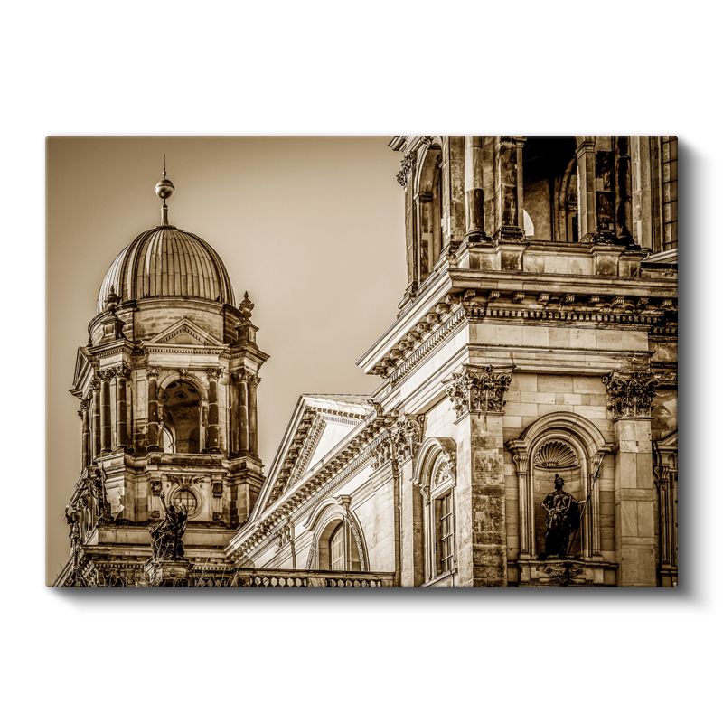 Berlin Katedrali - Klasik Mimari Detay Kanvas Tablo
