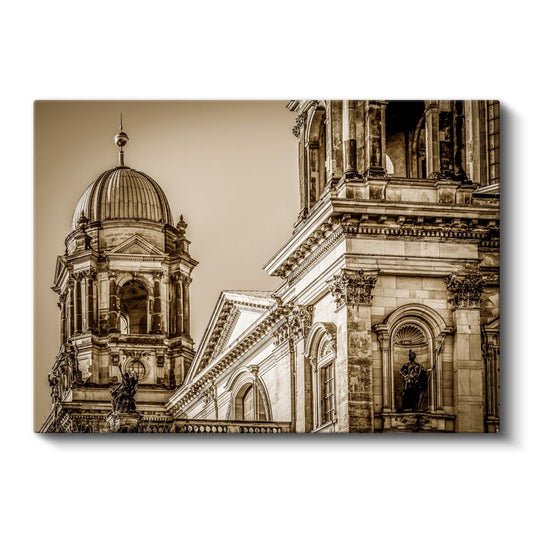 Berlin Katedrali - Klasik Mimari Detay Kanvas Tablo