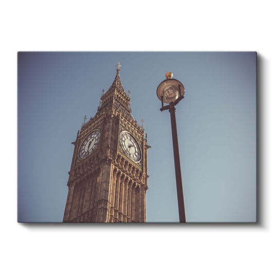 Big Ben Kulesi - İkonik Londra Silueti Kanvas Tablo