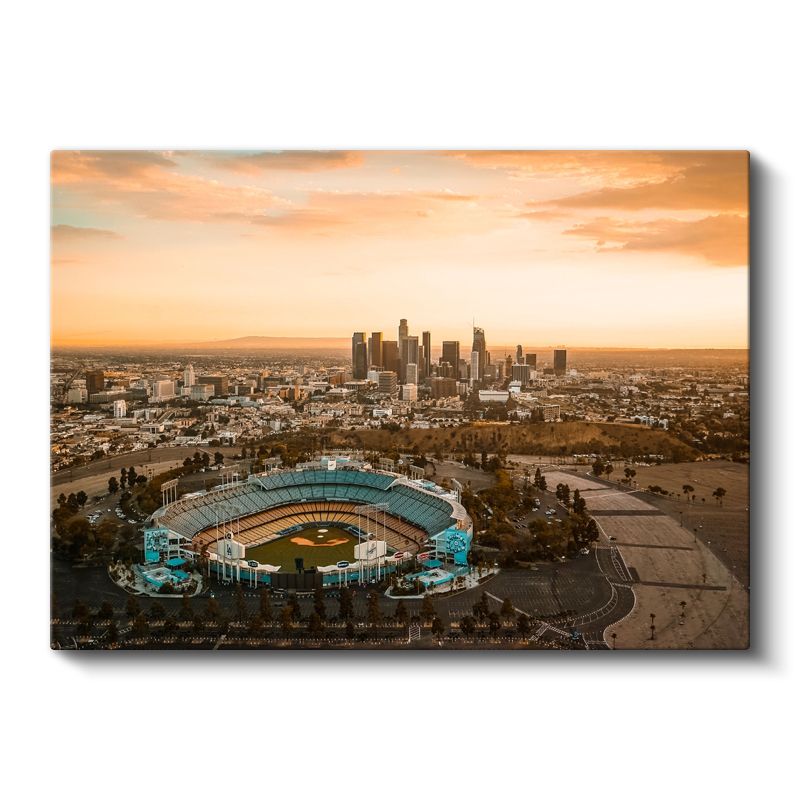 Los Angeles Panoraması - Stadyum Manzarası Kanvas Tablo