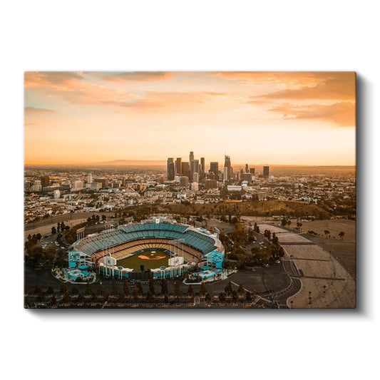 Los Angeles Panoraması - Stadyum Manzarası Kanvas Tablo