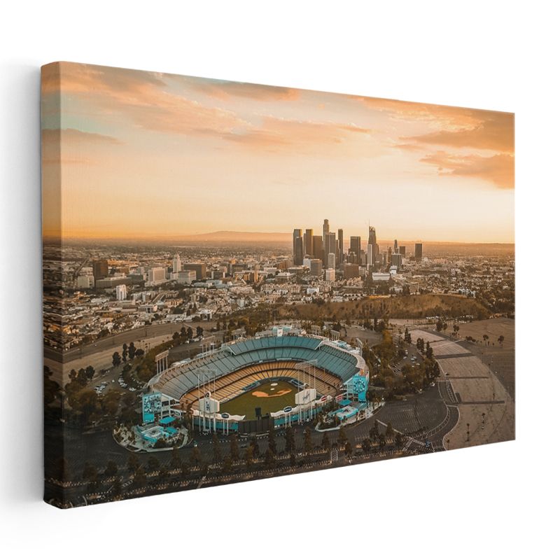 Los Angeles Panoraması - Stadyum Manzarası Kanvas Tablo