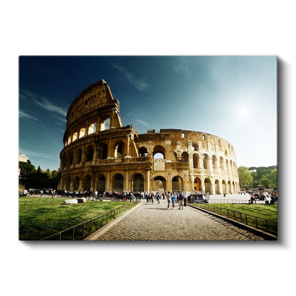 Golden Gate Köprüsü - Mor Günbatımı Kanvas Tablo