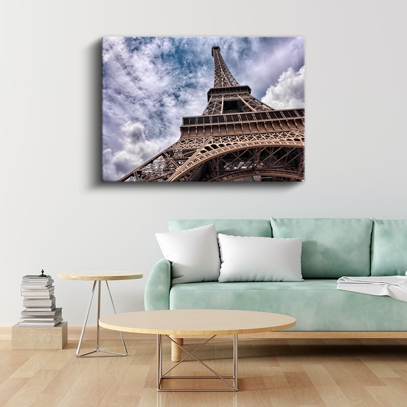 Eyfel Kulesi - Alttan Bakış Açısı Kanvas Tablo