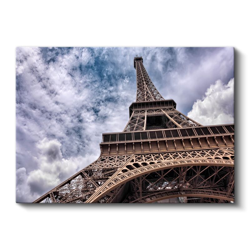 Eyfel Kulesi - Alttan Bakış Açısı Kanvas Tablo