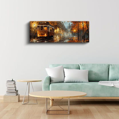 Venedik Gondolları - Gün Batımında Tarihi Yapılar Kanvas Tablo