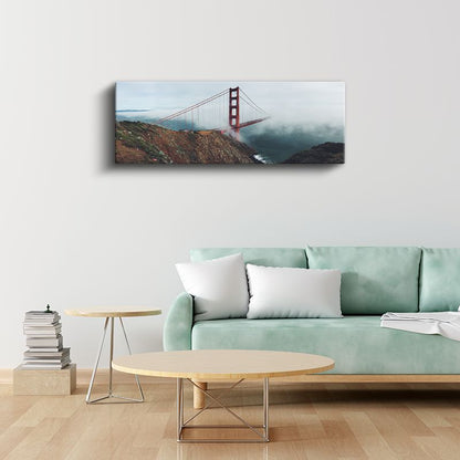 Sisli Köprü - Golden Gate Manzarası Kanvas Tablo