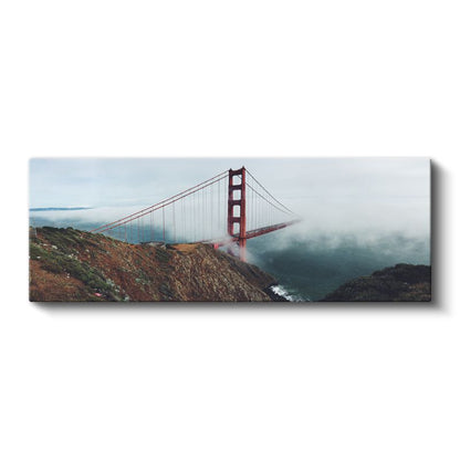 Sisli Köprü - Golden Gate Manzarası Kanvas Tablo