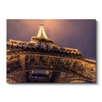 Yatay Kanvas Tablo Eyfel Kulesi Mimari Çelik Yapı Şehir Mimari Tablo Ev Ofis Duvar Dekoru