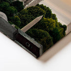 Yatay Kanvas Tablo Sultanahmet Camii ve Martı Sürüsü Şehir Mimari Tablo Ev Ofis Duvar Dekoru