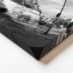 Yatay Kanvas Tablo Eyfel Kulesi Altından Gökyüzü Şehir Mimari Tablo Ev Ofis Duvar Dekoru