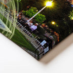 Yatay Kanvas Tablo Ayasofya Camii Havuz Fıskiyeleri Şehir Mimari Tablo Ev Ofis Duvar Dekoru