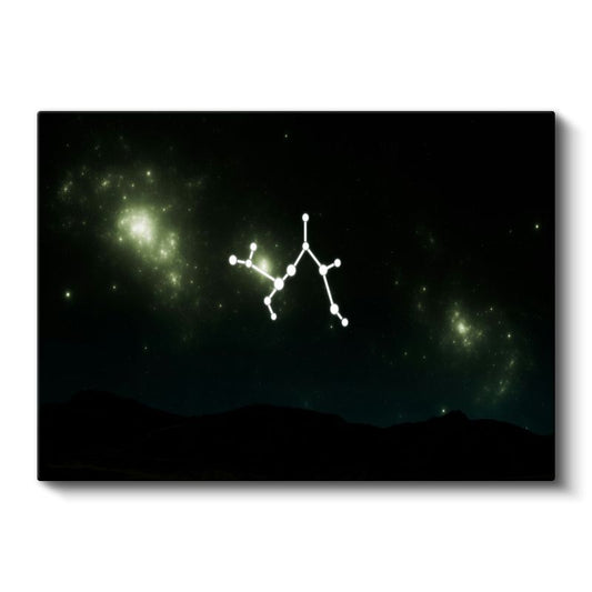 Yıldız Haritası - Muhteşem Takımyıldız Kanvas Tablo
