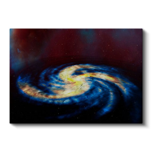 Spiral Galaksi - Kozmik Girdap Manzarası Kanvas Tablo