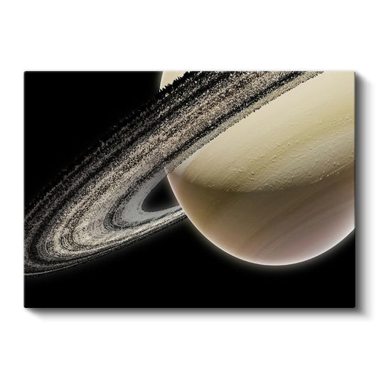 Satürn - İhtişamlı Halkaları ile Güneş Sisteminin Mücevheri Kanvas Tablo