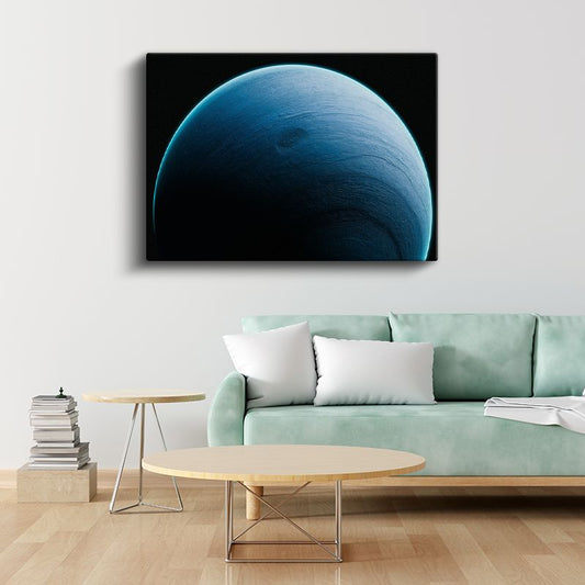 Uzaydaki Yaşam - Dünya Kanvas Tablo