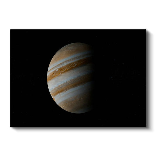 Jüpiter - Görkemli Gaz Devinin Bulut Kuşakları Kanvas Tablo