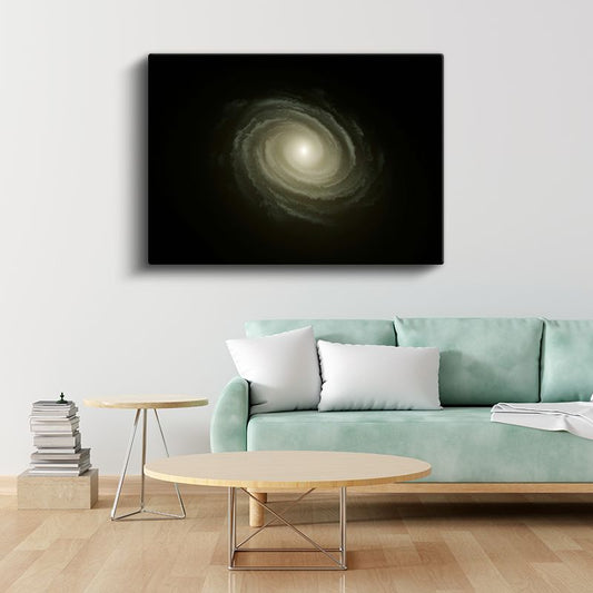 Spiral Galaksi - Kozmik Girdap Işıltısı Kanvas Tablo