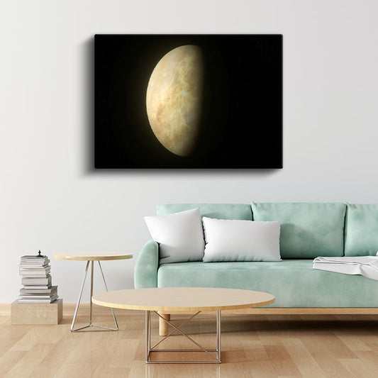 Venüs Portresi - Güneş Sisteminin Parlak İncisi Kanvas Tablo