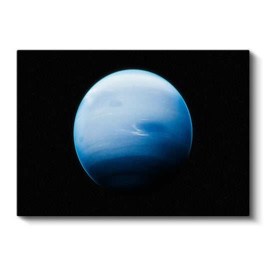 Neptün Gezegeni - Derin Mavi Kozmik Güzellik Kanvas Tablo