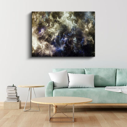 Yıldız Doğuşu - Kozmik Bulutsu Derinlikleri Kanvas Tablo