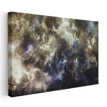 Yıldız Doğuşu - Kozmik Bulutsu Derinlikleri Kanvas Tablo