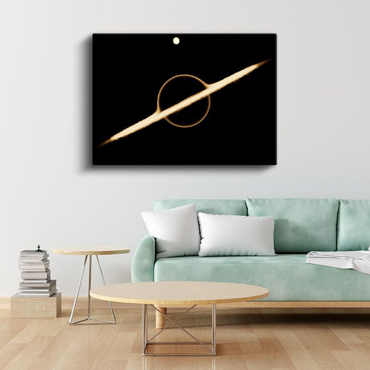 Karadelik Manzarası - Altın Halkalı Karadelik Kanvas Tablo