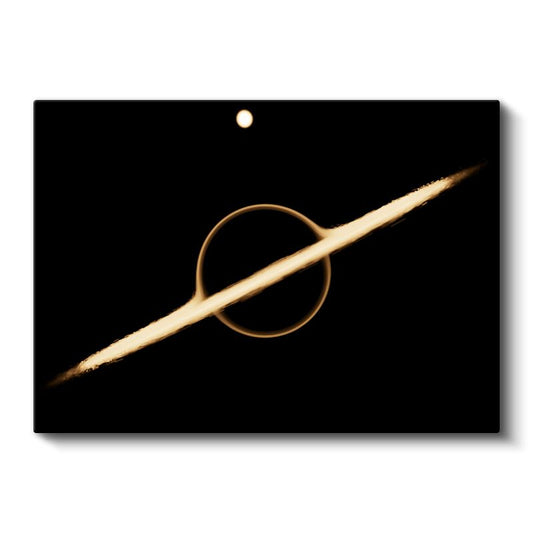 Karadelik Manzarası - Altın Halkalı Karadelik Kanvas Tablo