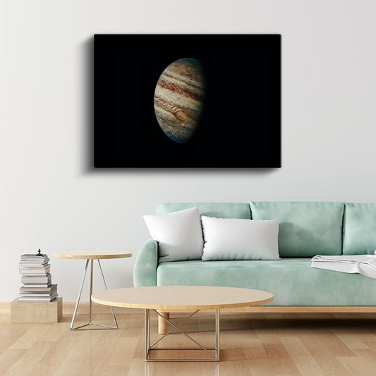 Jüpiter - Gezegen Detayları Kanvas Tablo