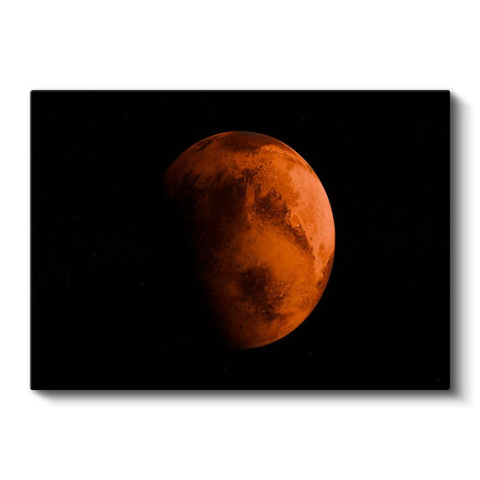 Mars - Kızıl Gezegenin Büyüleyici Yüzeyi Kanvas Tablo