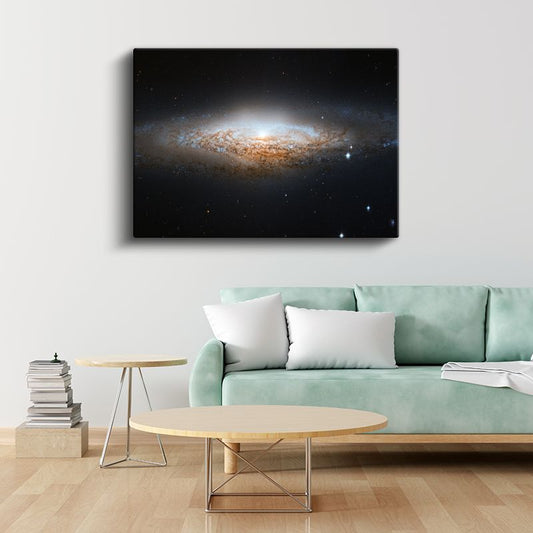 Samanyolu Galaksisi - Yıldız Tozuyla Parlayan Kozmik Görüntü Kanvas Tablo