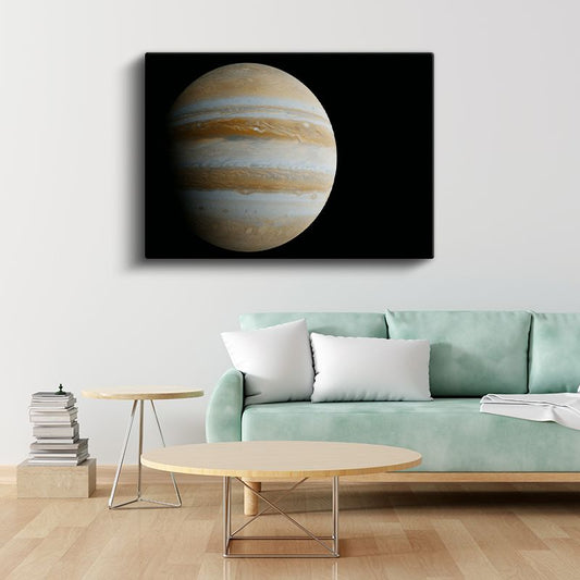 Jüpiter - Güneş Sisteminin Devasa Gezegeni Kanvas Tablo