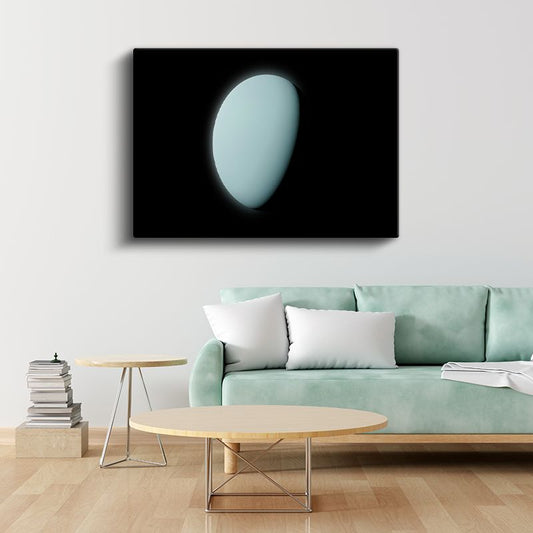 Uranüs - Derin Uzayın Gizemli Gezegeni Kanvas Tablo