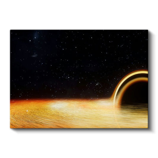 Kara Delik - Uzayın Derinliklerinde Kozmik Enerji Kanvas Tablo