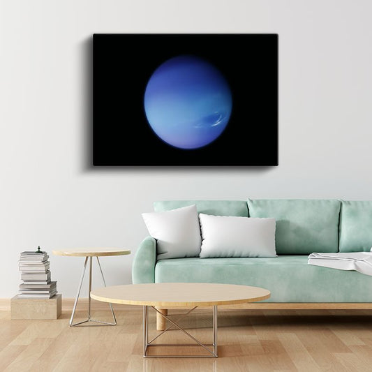 Galaksinin Mavi Mücevheri - Neptün Gezegeni Kanvas Tablo