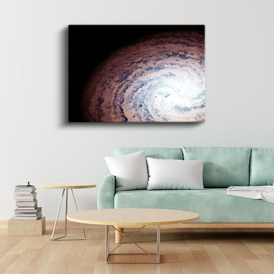 Galaksi Merkezi - Kozmik Spirallerin Dansı Kanvas Tablo