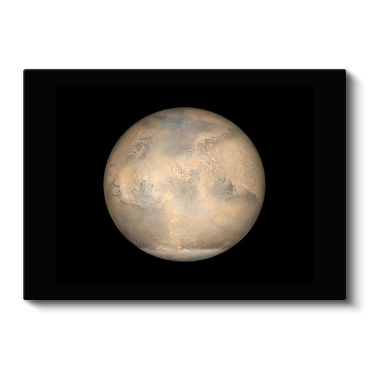 Mars Gezegeni - Kozmik Kızıl Dünya Görüntüsü Kanvas Tablo