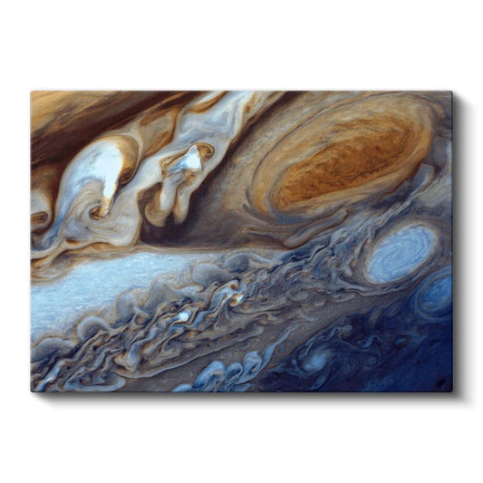 Jüpiter - Kozmik Fırtına Detayları Kanvas Tablo