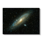 Yatay Kanvas Tablo Parlak Sarmal Galaksi Ve Yıldızlar Manzara Tablosu Ev Ofis Duvar Dekoru