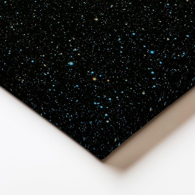 Yatay Kanvas Tablo Parlak Sarmal Galaksi Ve Yıldızlar Manzara Tablosu Ev Ofis Duvar Dekoru