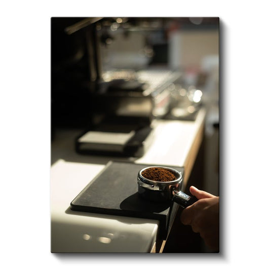 Barista - Profesyonel Kahve Hazırlama Sanatı Kanvas Tablo