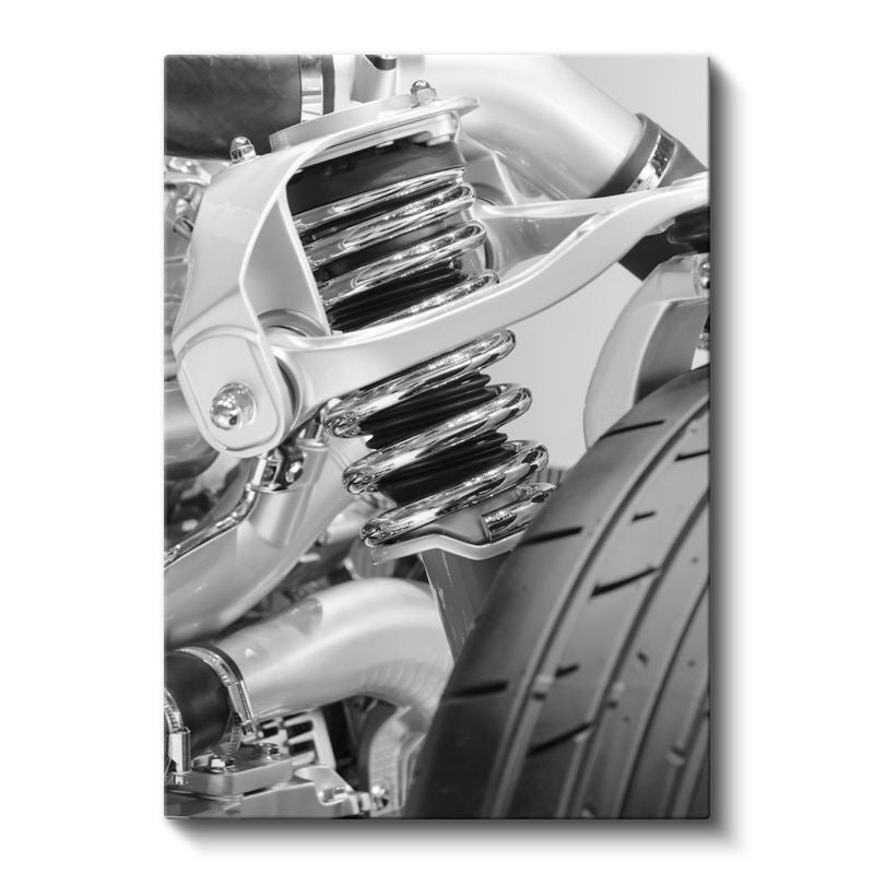 Otomotiv Teknisyeni - Motor Soğutma Sistemi Kanvas Tablo