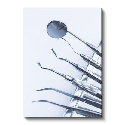 Diş Hekimi - Profesyonel Dental Ekipmanlar Kanvas Tablo