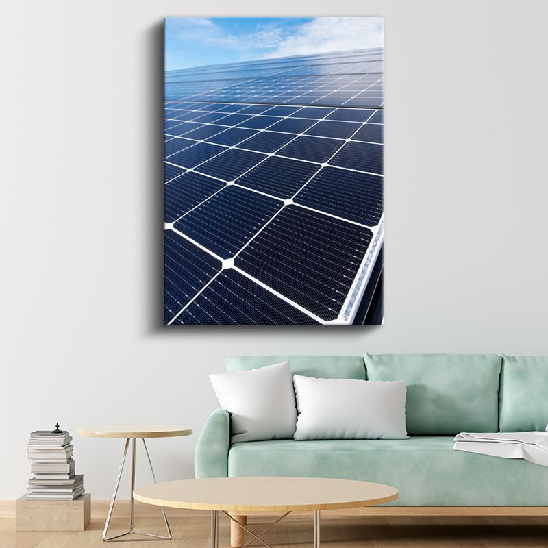 Güneş Enerjisi Uzmanı - Fotovoltaik Panel Teknolojisi Kanvas Tablo