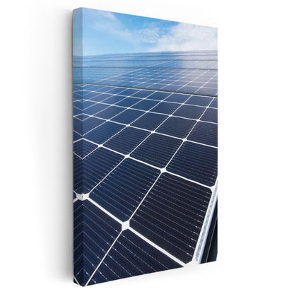 Güneş Enerjisi Uzmanı - Fotovoltaik Panel Teknolojisi Kanvas Tablo