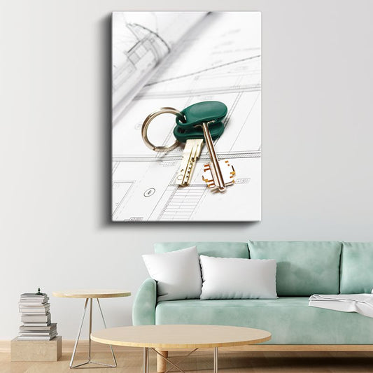 Mimar - Proje ve Anahtar Teslim Kanvas Tablo