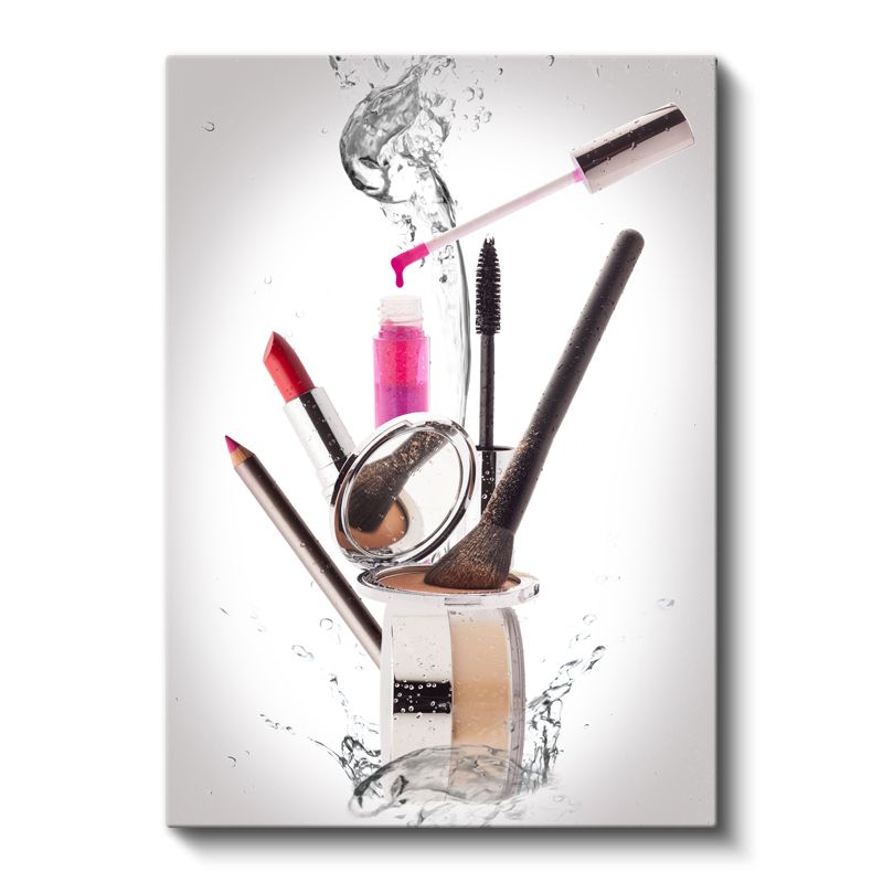 Makyaj Sanatçısı - Profesyonel Kozmetik Ürünleri Kanvas Tablo