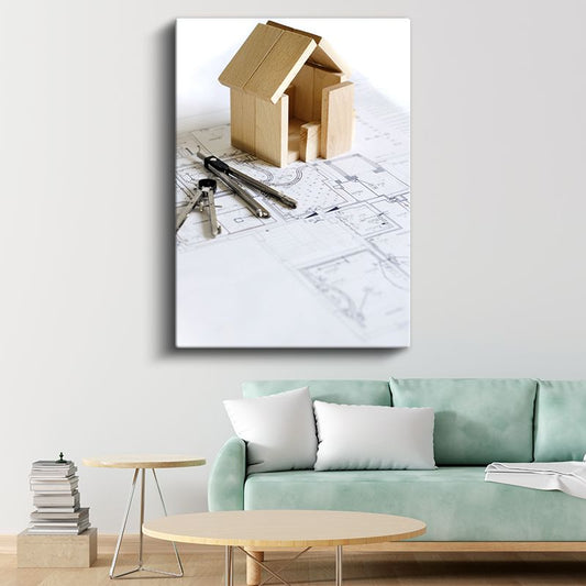 Mimar - Tasarım ve Planlama Kanvas Tablo