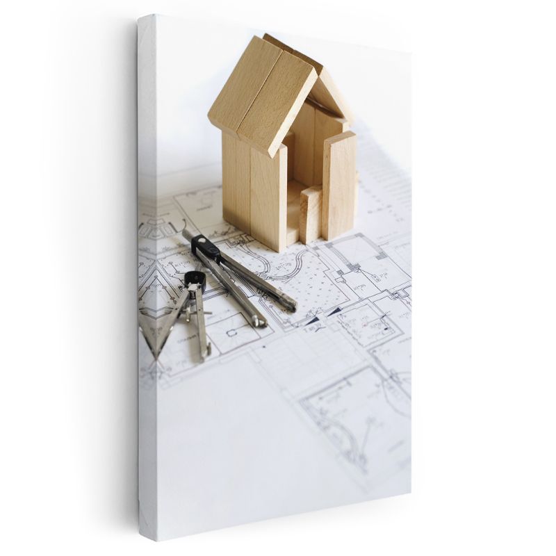 Mimar - Tasarım ve Planlama Kanvas Tablo