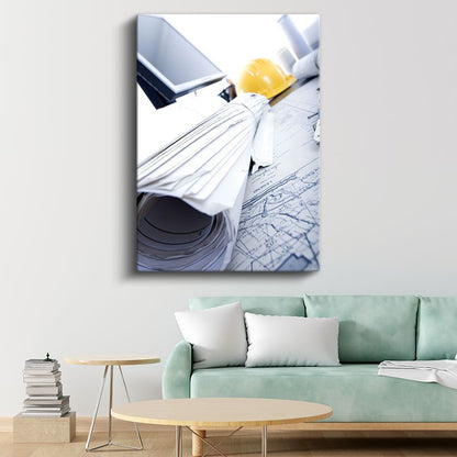 Mimar - Proje Planlaması ve Tasarım Kanvas Tablo